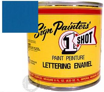 Vernice 1-shot per pinstriping light blue