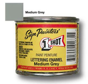 vernice 1-shot per pinstriping medium gray