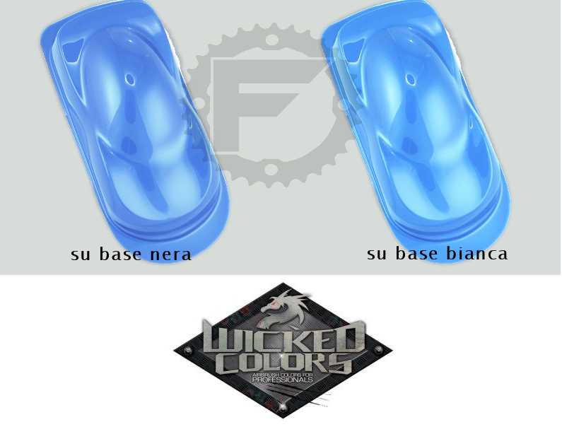 Colore Azzurro Wicked detail Colors per aerografo